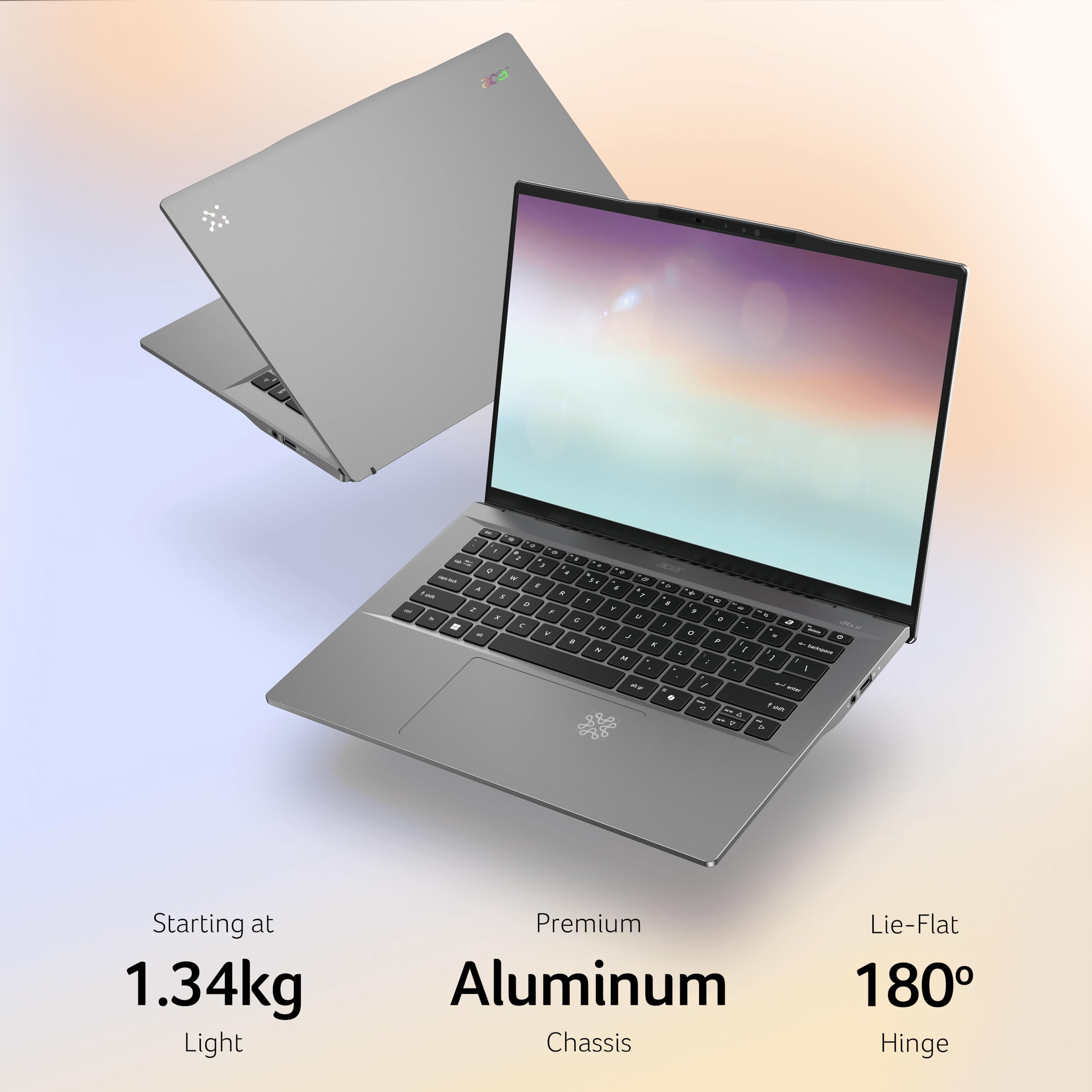 Acer Swift Go 14 AI SFG14-01-X4HC - Laptop 14.5 inch WQXGA 120Hz